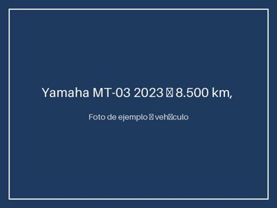 Yamaha MT-03 2023 — 8.500 km, garantía vigente
