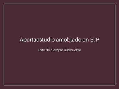Apartaestudio amoblado en El Poblado — arriendo