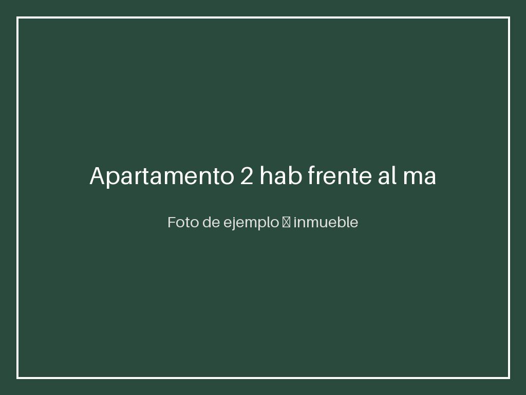 Apartamento 2 hab frente al mar — Bocagrande