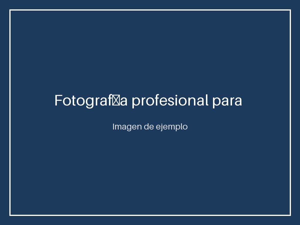 Fotografía profesional para bodas y eventos