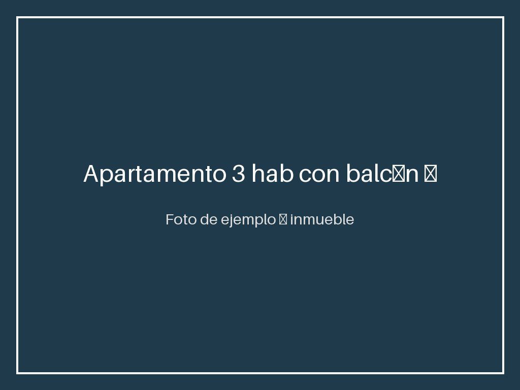Apartamento 3 hab con balcón — Chapinero Alto